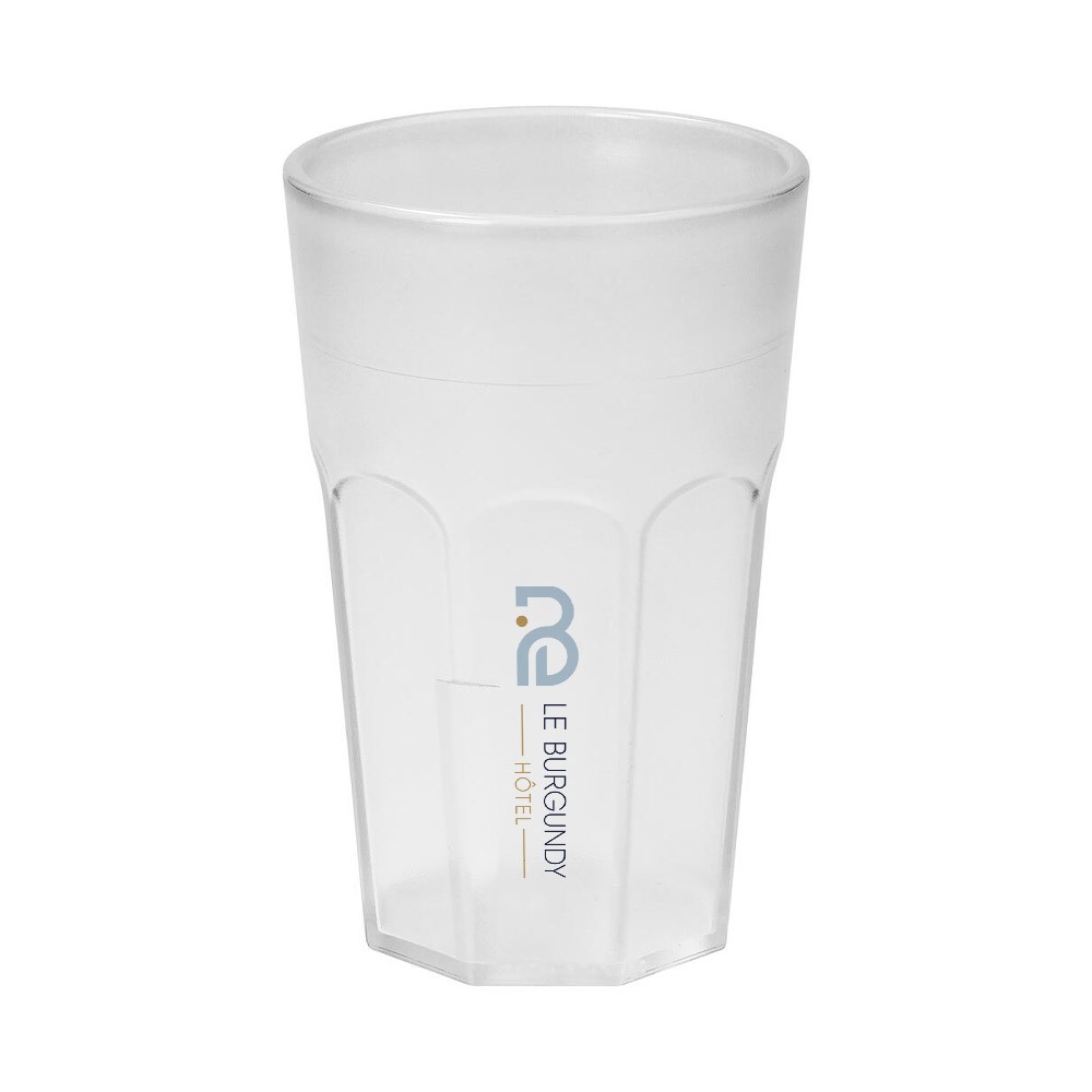 Elegante Bicchiere da Cocktail in Plastica con Indicazioni di Volume - Guanzate
