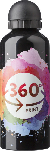 Bottiglia per bere in alluminio con tappo di plastica 650 ml - Magenta