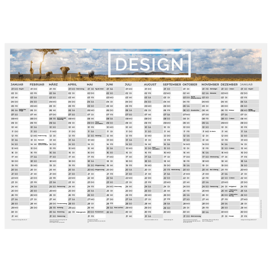 Pianificatore Annuale Panorama - Rivolta d’Adda