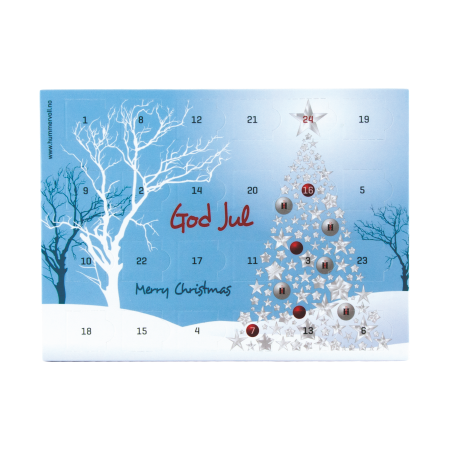 Calendario dell'Avvento con Cioccolatini Callebaut - Sulzano
