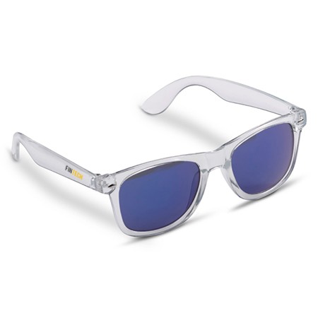 Iconici Occhiali da Sole Unisex con Montatura Trasparente - Isso