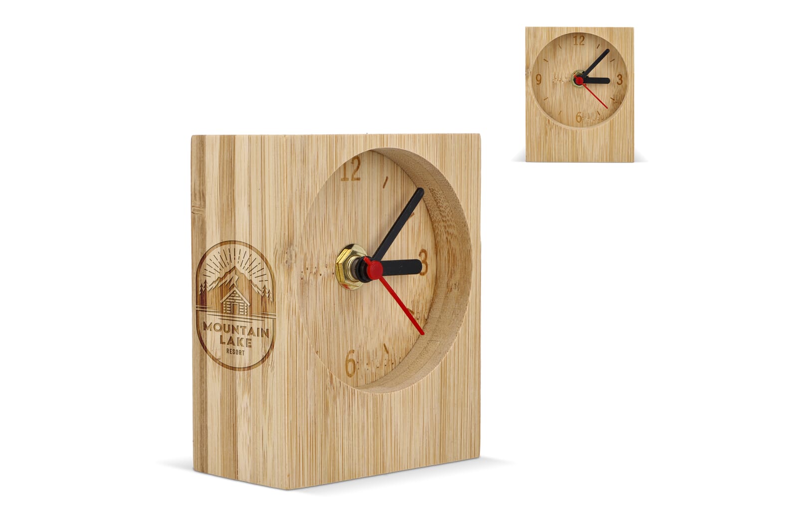 Orologio Scrivania Elegante in Bambù - Fusine