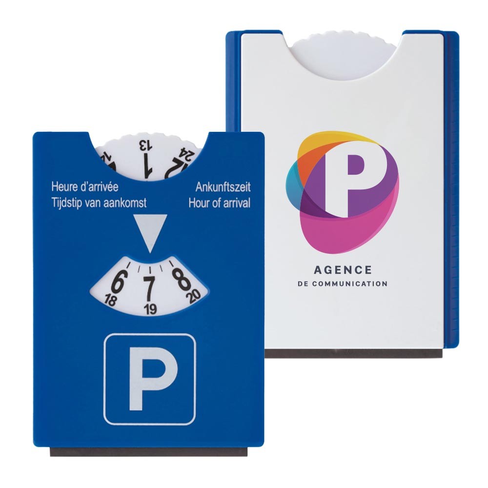 Disco Orario di Parcheggio e Raschietto per Ghiaccio Design - Ponteranica