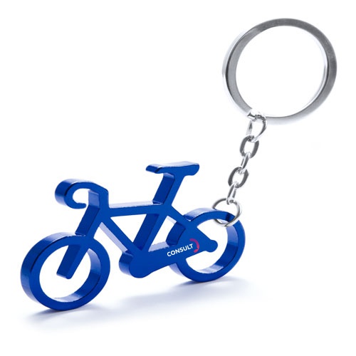 Portachiavi in alluminio a forma di bicicletta - Cosio Valtellino