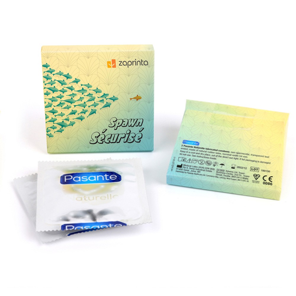 Pasante® DuoBox - Preservativo duo personalizzato PR06