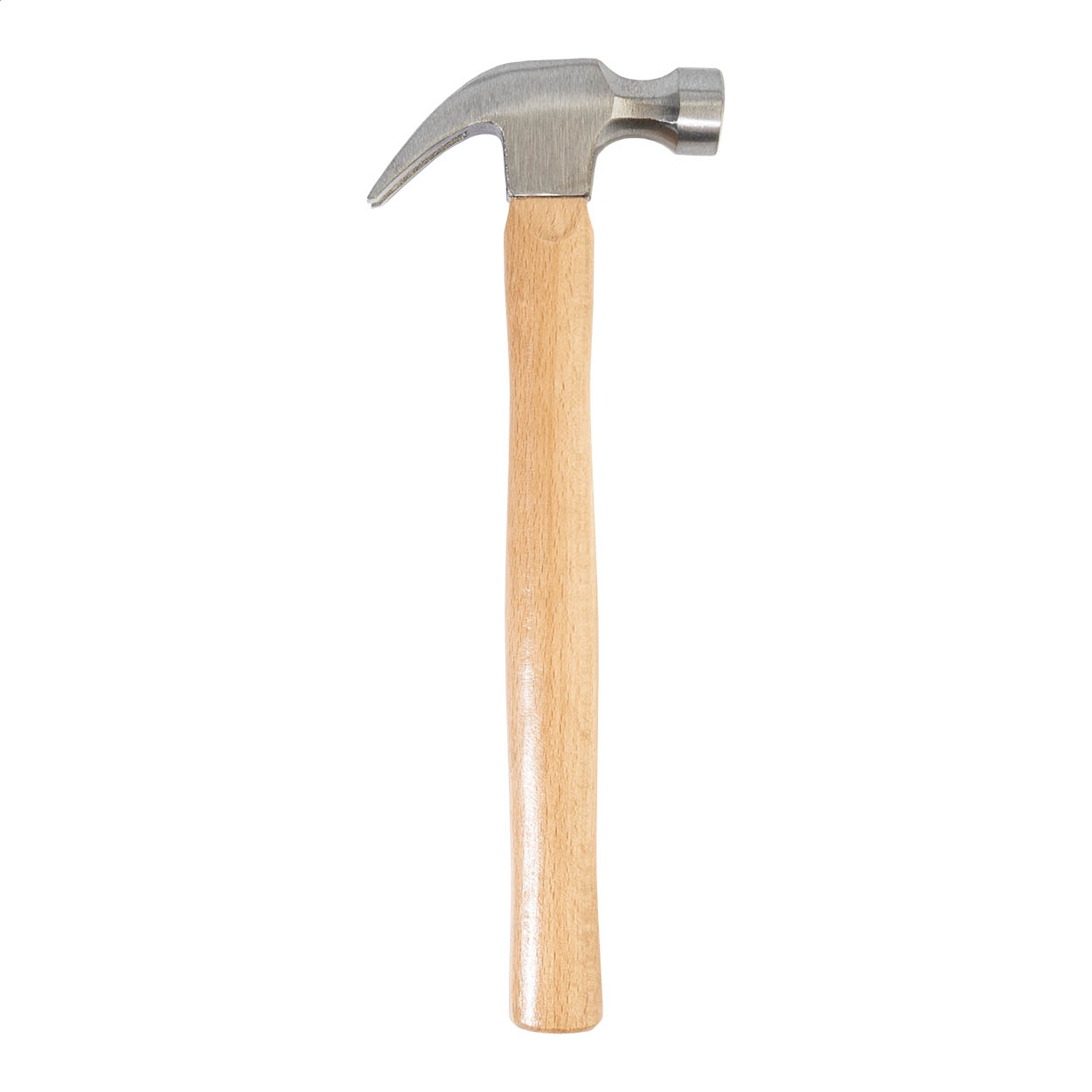 Martello da carpentiere Strike in acciaio al carbonio e faggio, logo stampato con logo