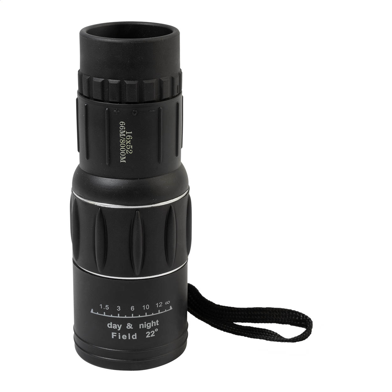 Monocolo compatto ScoutOne 16×52 in ABS con laccetto e il tuo logo