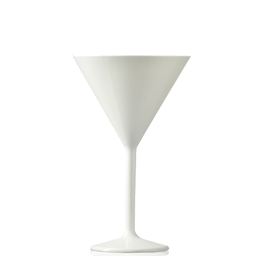 Bicchiere da martini bianco personalizzato (20 cl) - Arnold