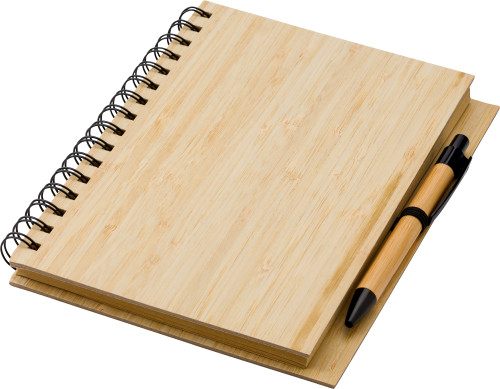 Set di Taccuino e Penna in Bambù - Vimercate