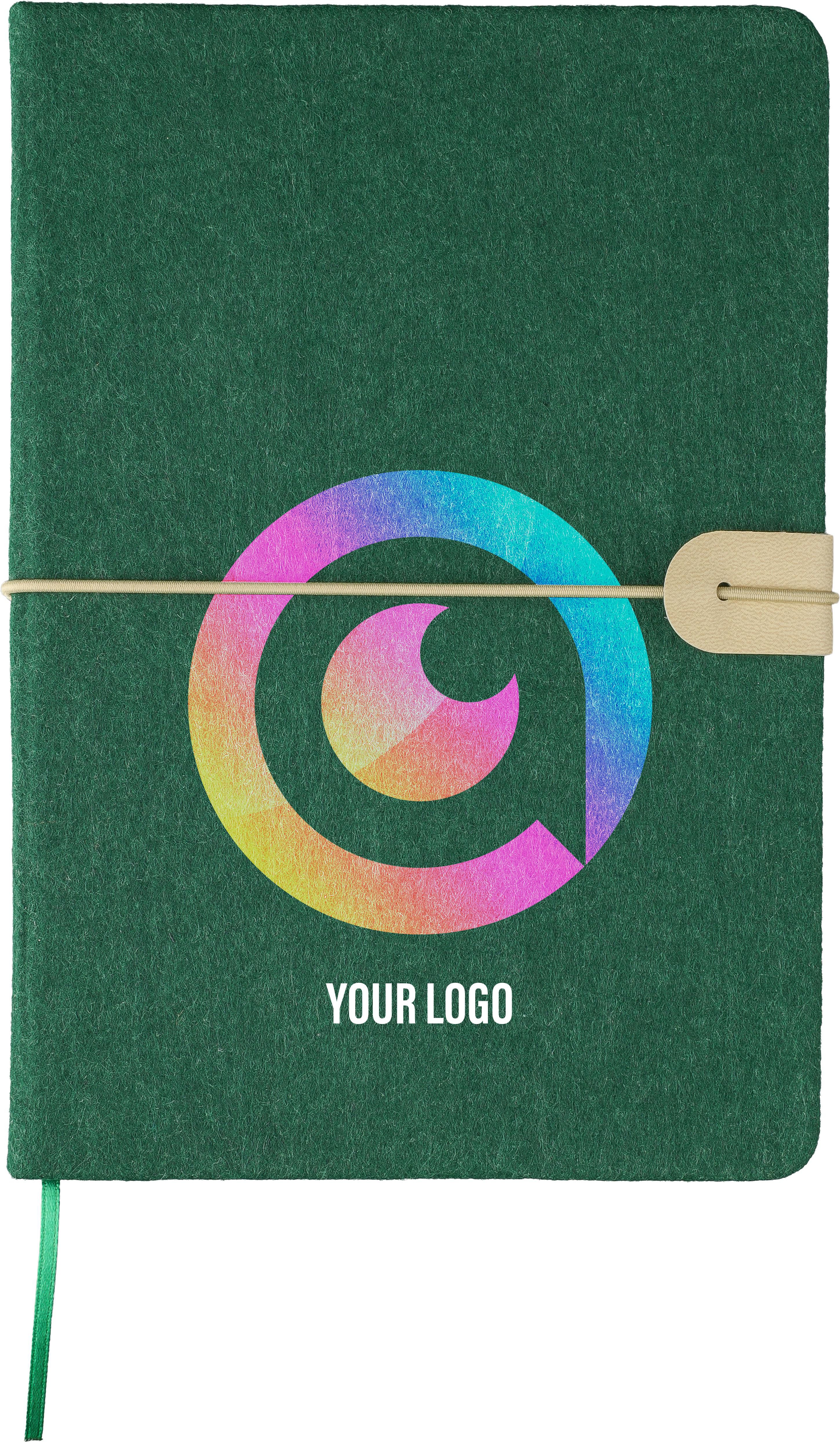 Quaderno EcoFeltro - Fosdinovo stampato con logo