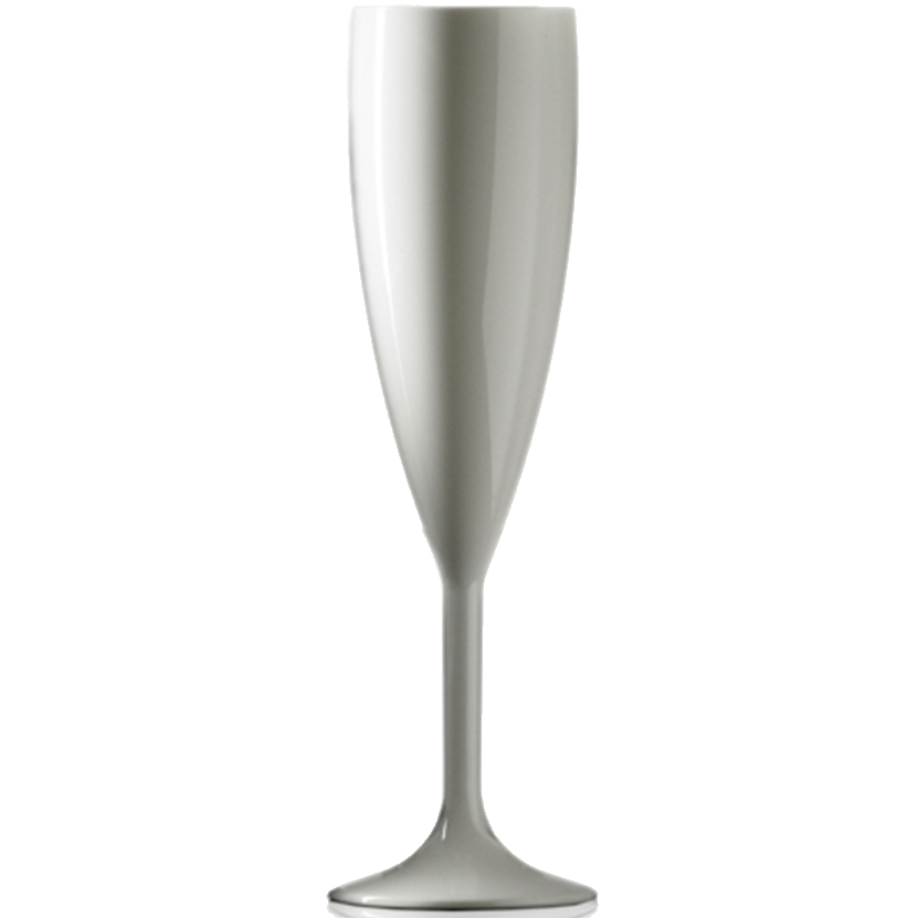 Flute da champagne bianco personalizzato (19 cl) - Miranda