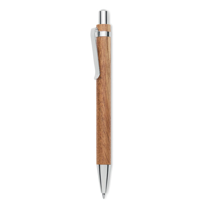 Penna a sfera in legno di acacia