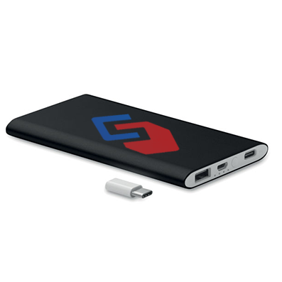 Batteria esterna personalizzata da 4000 mAh con indicatore luminoso - Scandicci