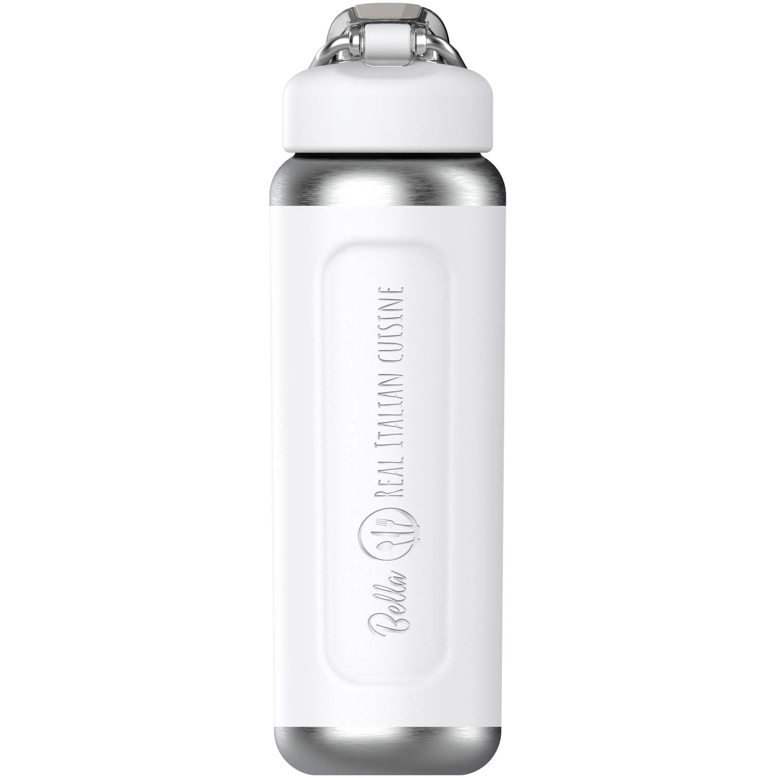 Flacone d'Acqua Stile Moderno in Acciaio Inox Riciclato - Lungavilla