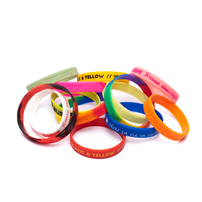 Silicone wristband