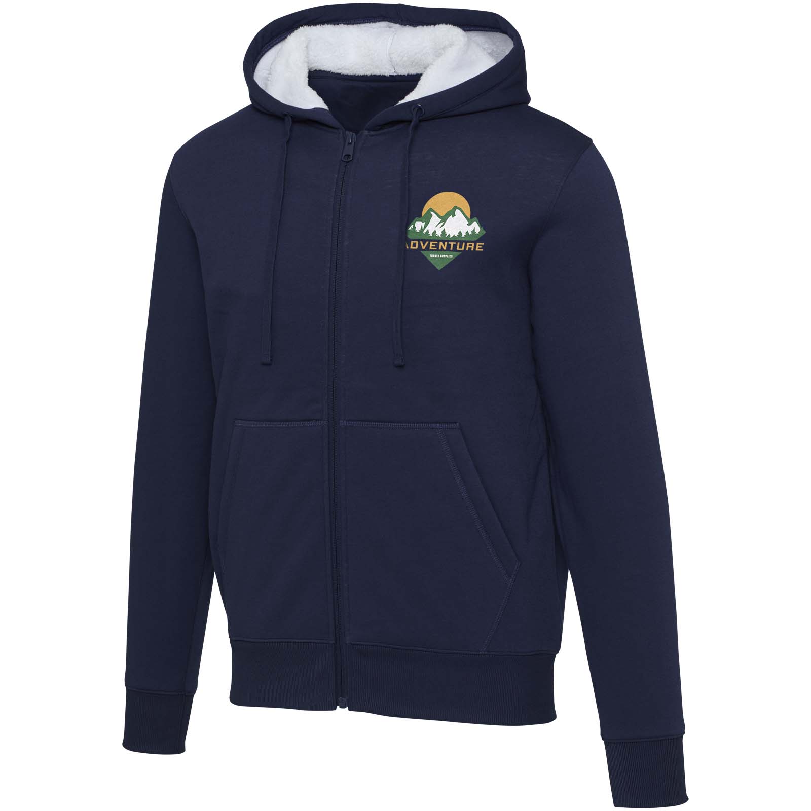 Felpa Sherpa Zip Completa Eco-Lusso - Boffalora sopra Ticino