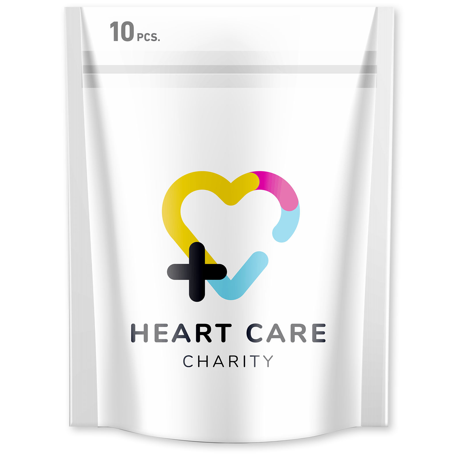 10 cerotti con custodia in carta stampata a colori