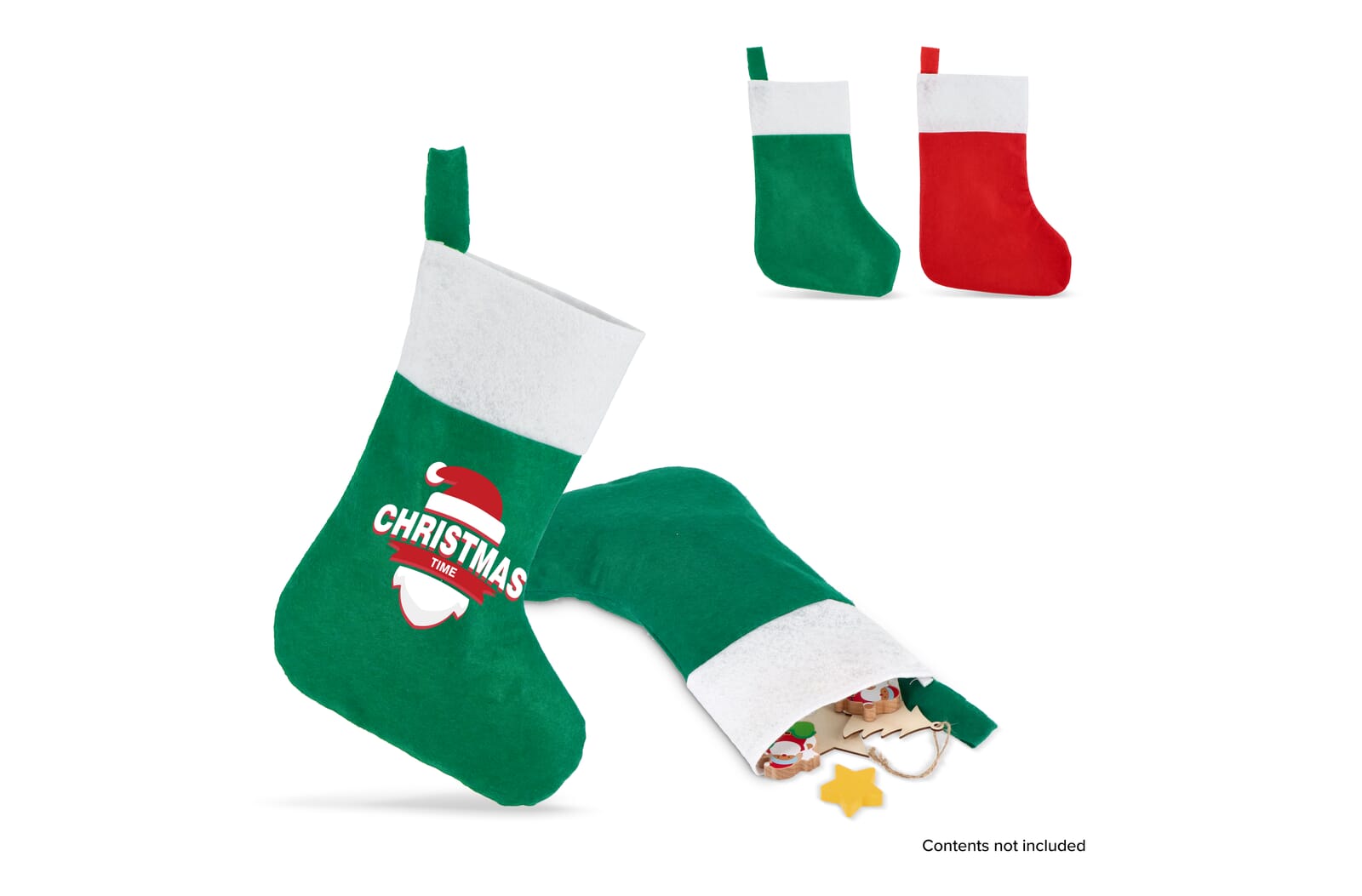 Calza Natalizia Classica in Feltro - Camaiore