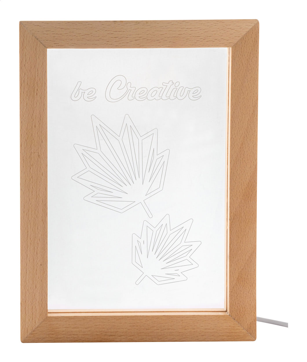 Trofeo LED Luminoso in Legno - Montodine