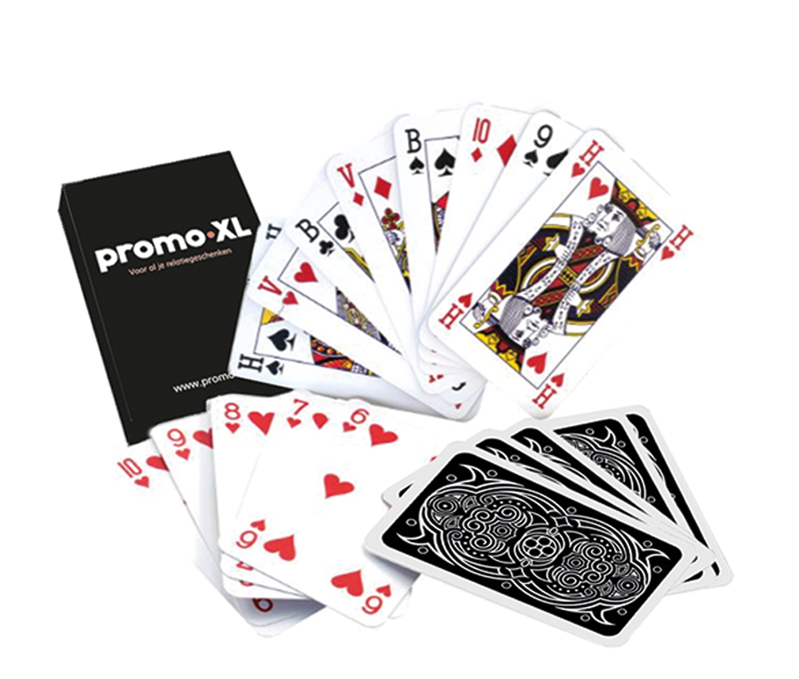 Carte da Gioco Personalizzate Bianco e Nero - Sannazzaro de’ Burgondi