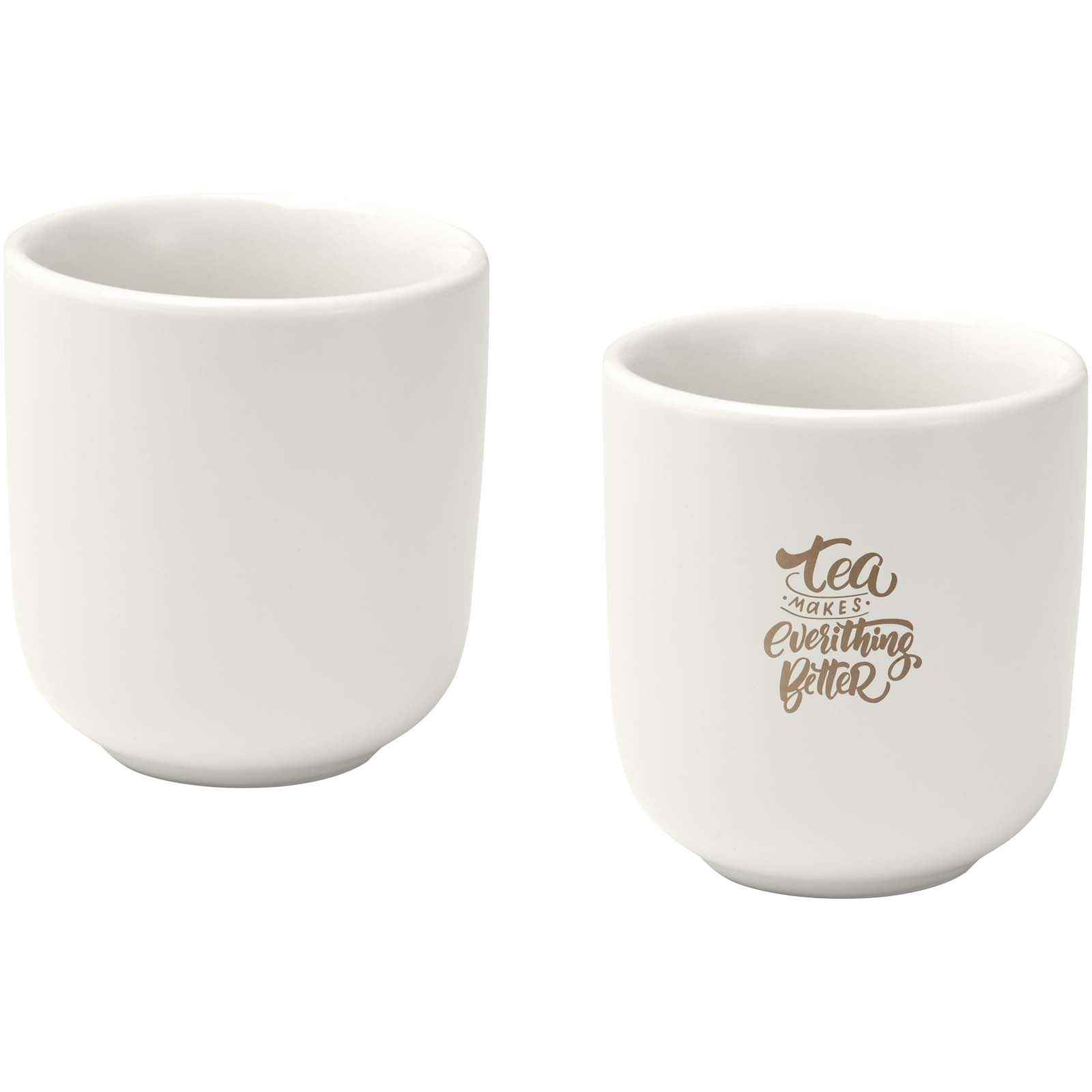 Espresso Eleganza - Set di 2 Tazze in Ceramica da 90 ml - Ospedaletto Lodigiano
