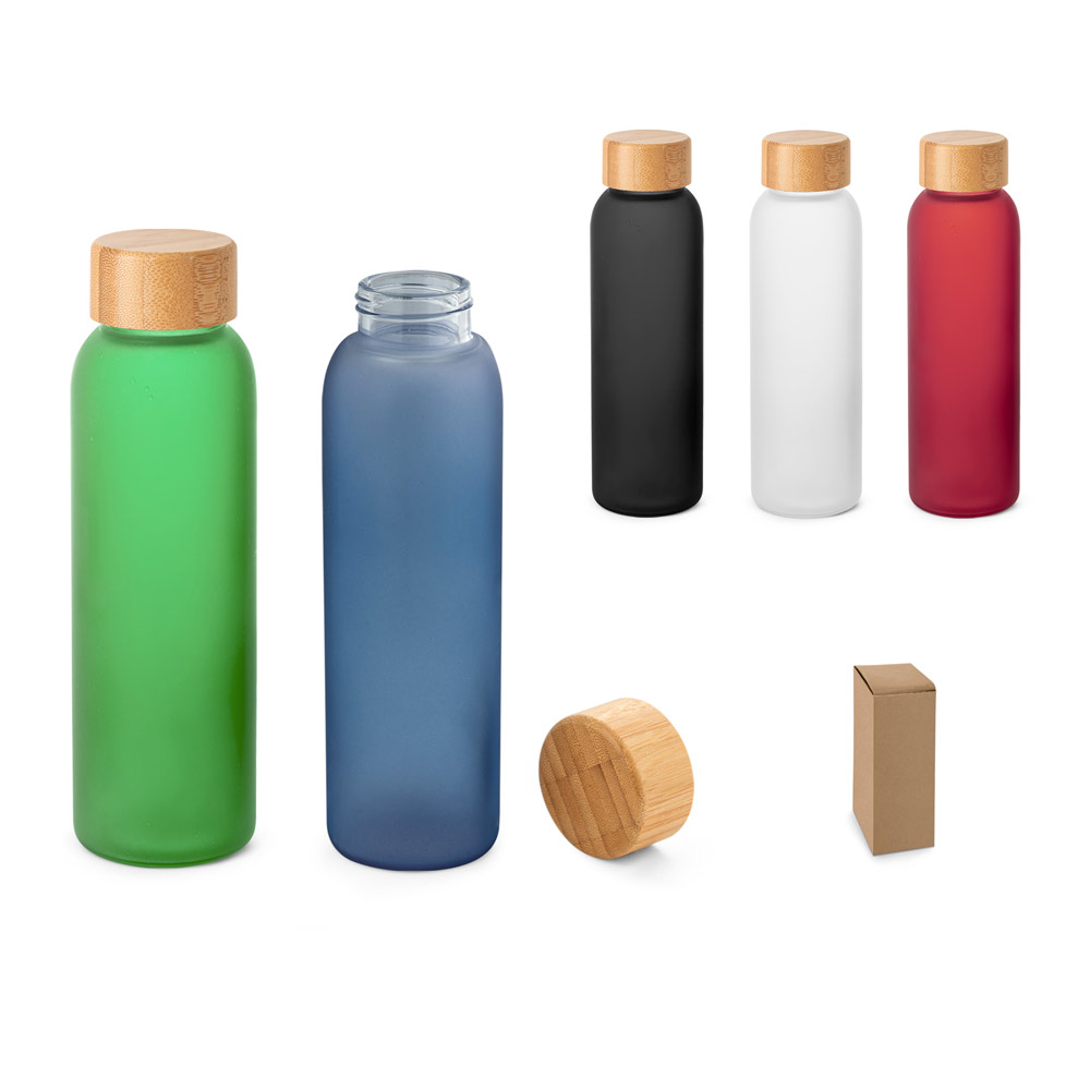 LILLARD VETRO. Bottiglia in vetro smerigliato da 520 ml