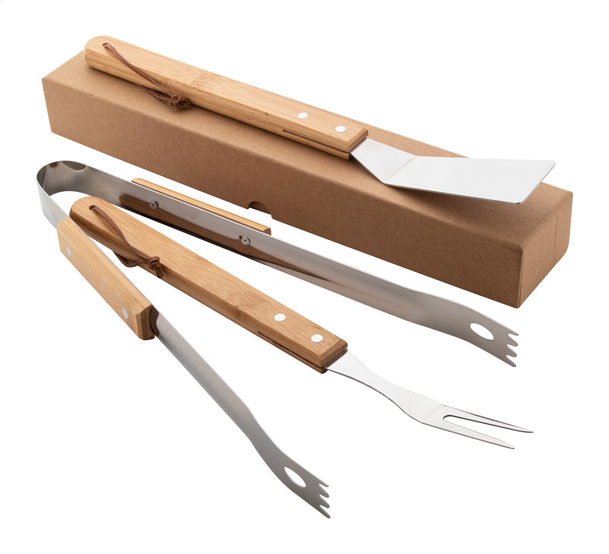 Set da Barbecue BambooGrill - Corzano stampato con logo