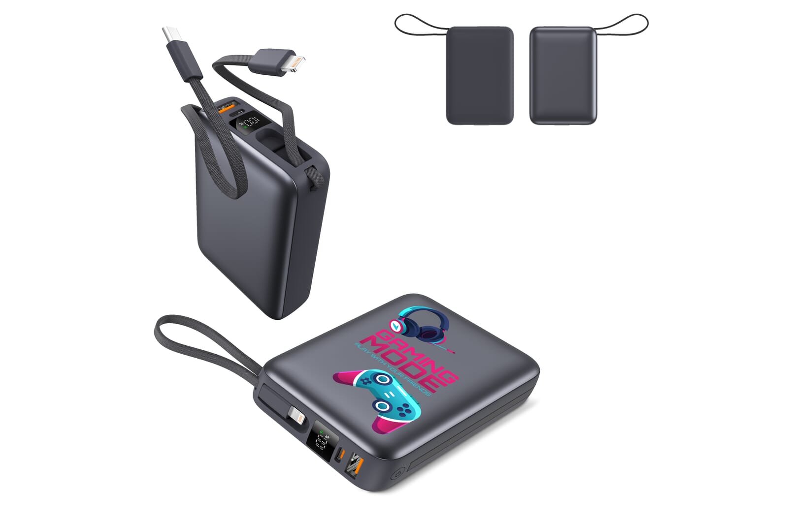 Nova Powerbank 22.5W Power Delivery con cavi integrati 20000 mAh