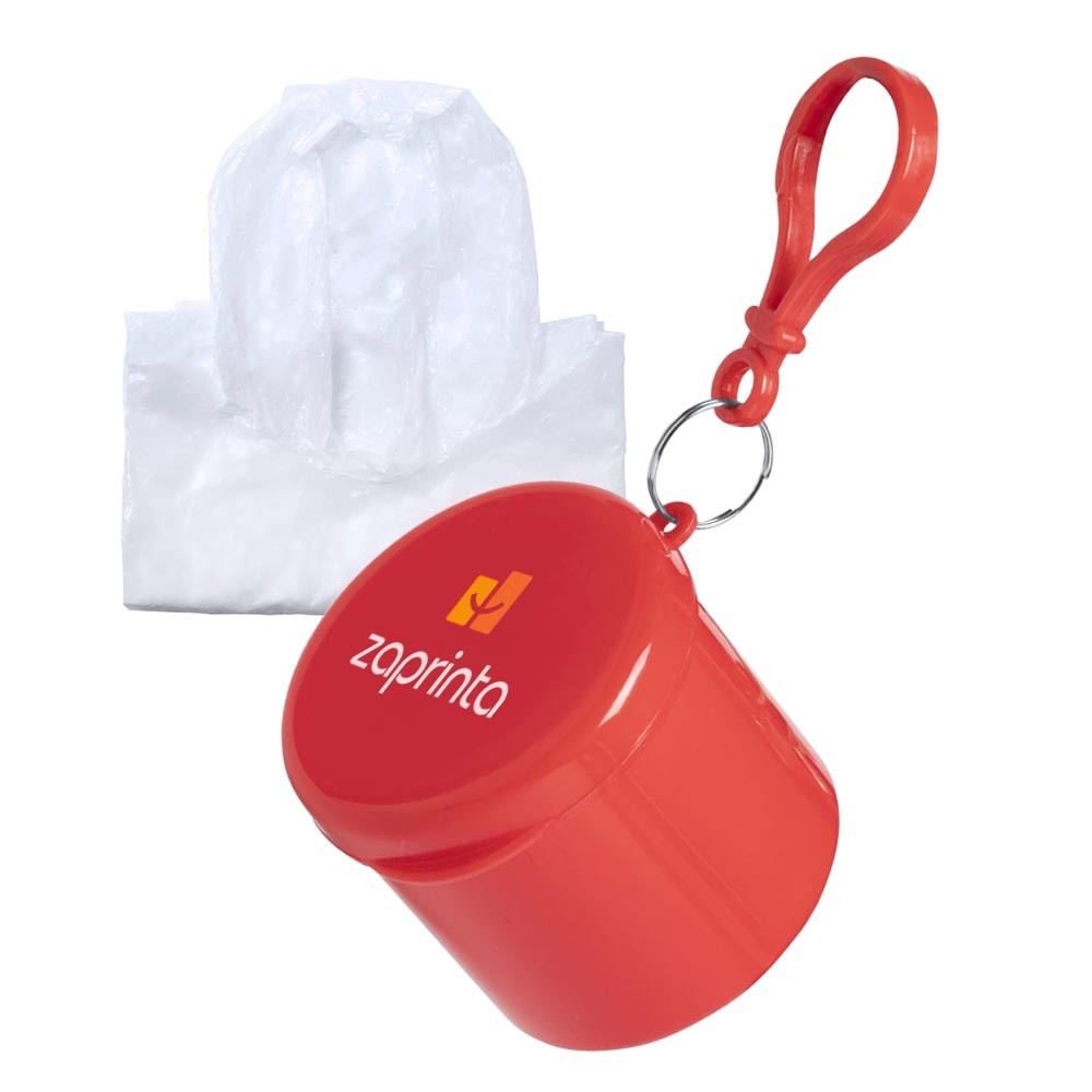 Poncho taglia adulto con custodia a moschettone - Cetona