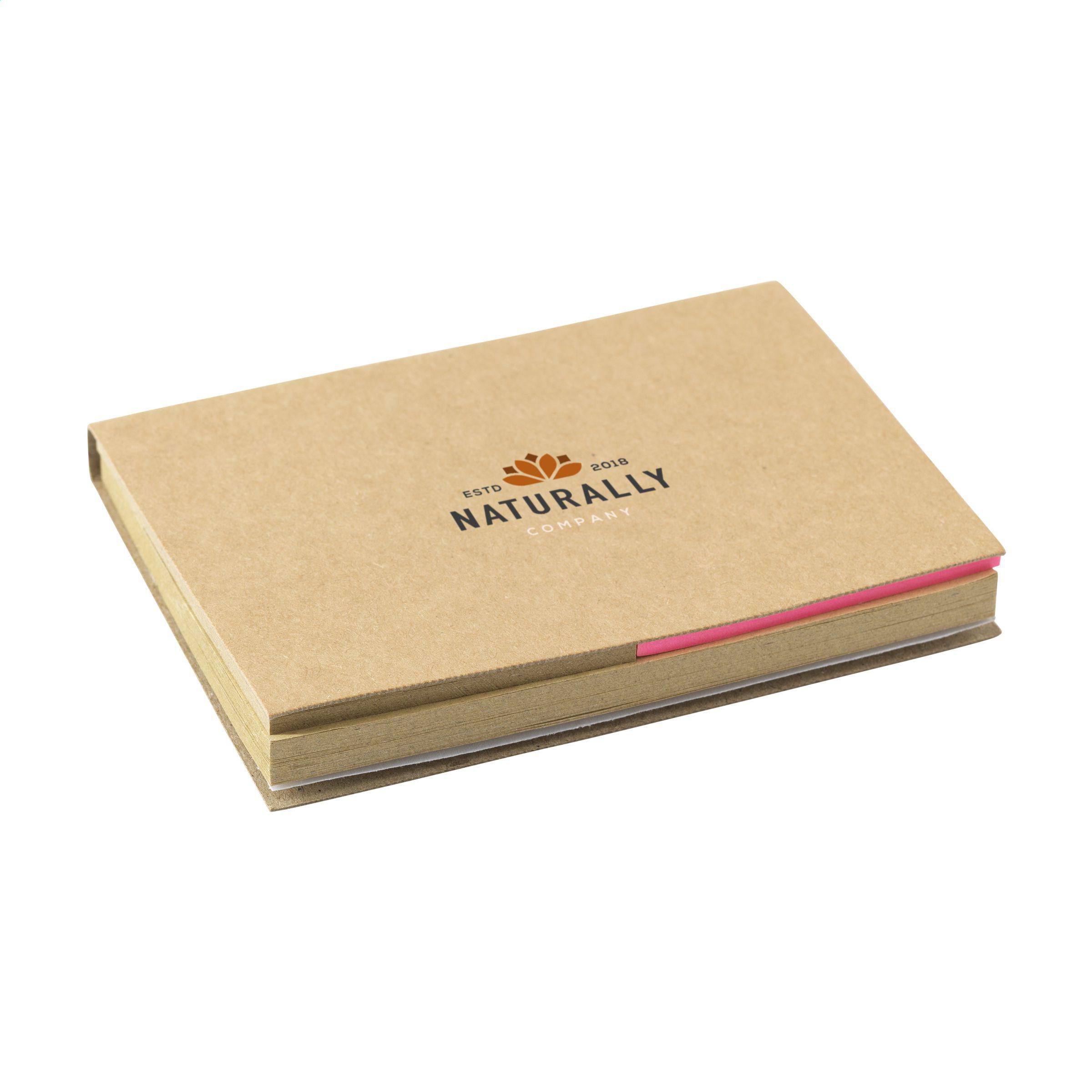 Notebook StickyMemo in cartone di latte riciclato