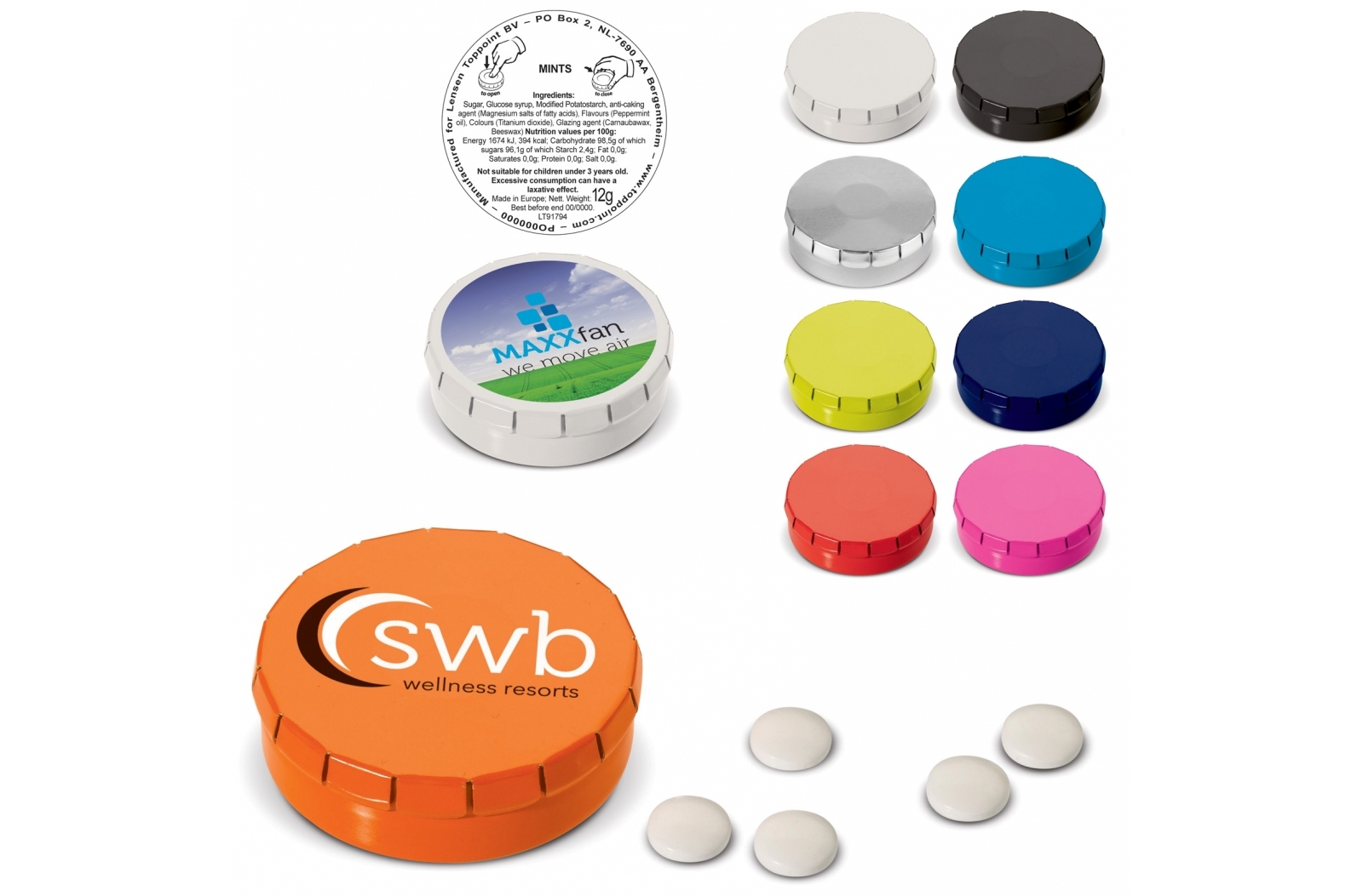 Scatolina Click Menta - Olmeneta