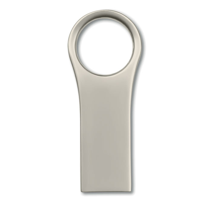 Mini chiavetta USB in alluminio tonda dettagliata - Villa d’Almè