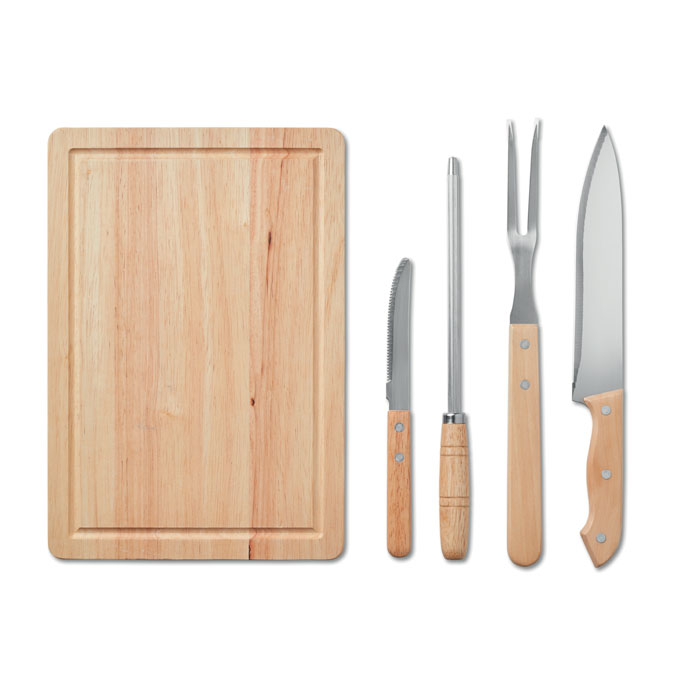 Set di Accessori per Barbecue in Acciaio Inossidabile - Paisco Loveno
