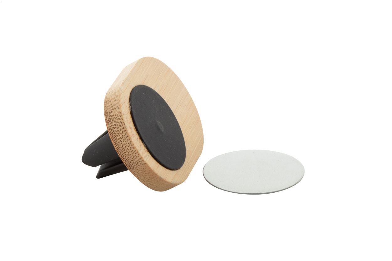 Supporto Magnetico per Auto in Bambù - Veduggio con Colzano bedrukken met logo