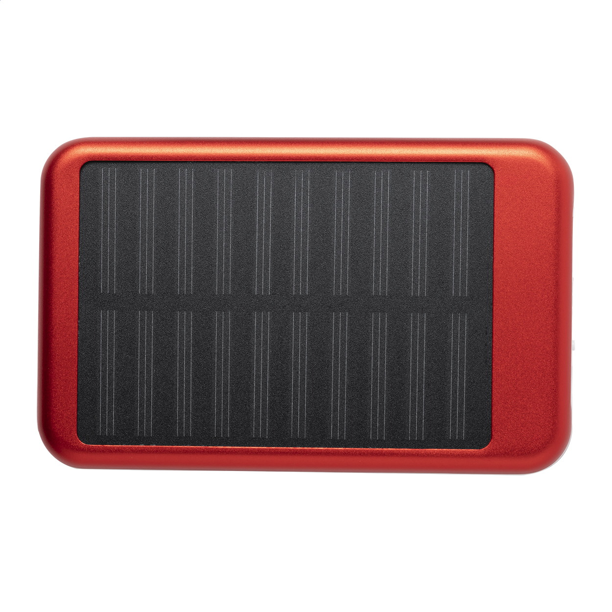 Power bank SunFour solare in alluminio da 4000 mAh con il tuo logo stampato con logo