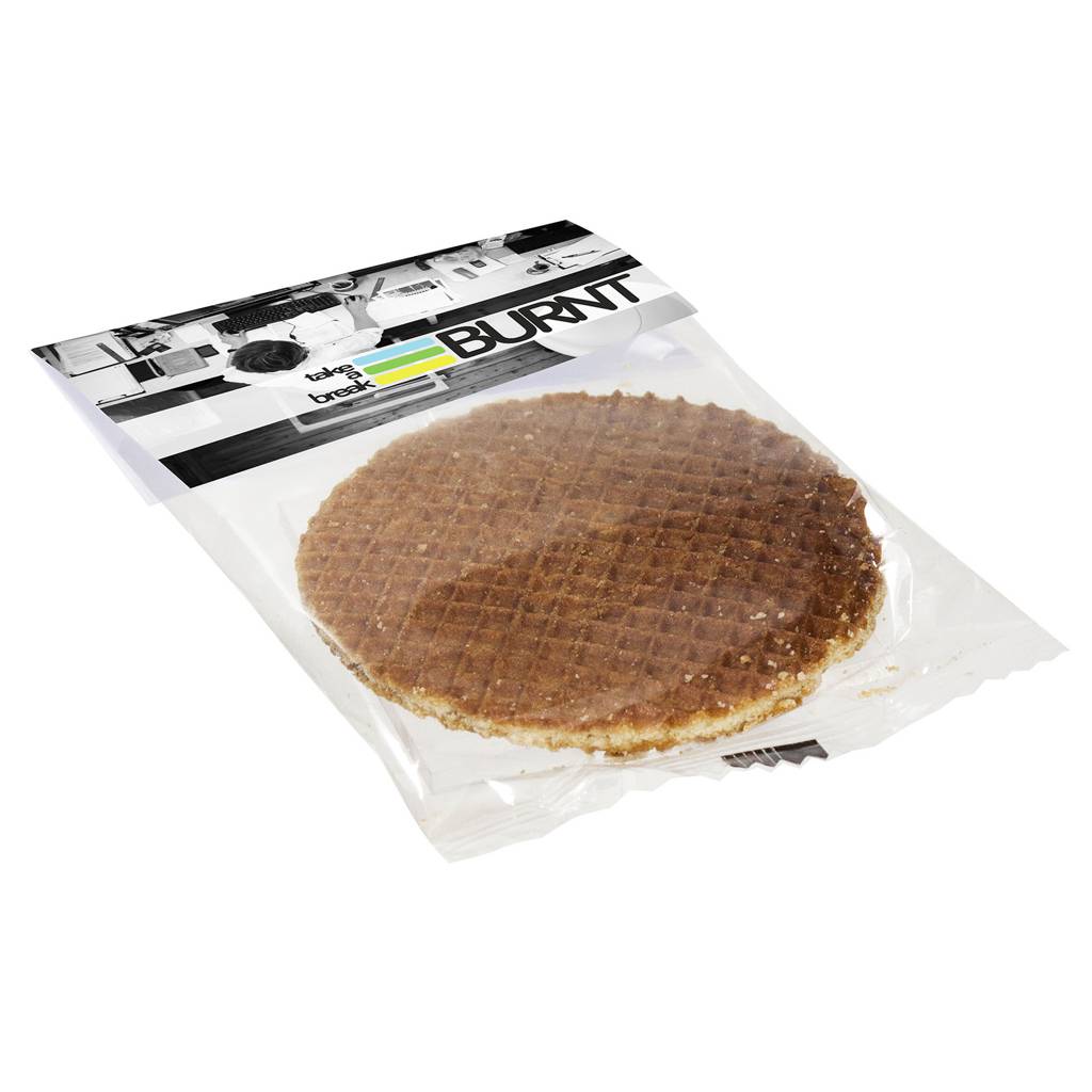 Stroopwafel con cartoncino