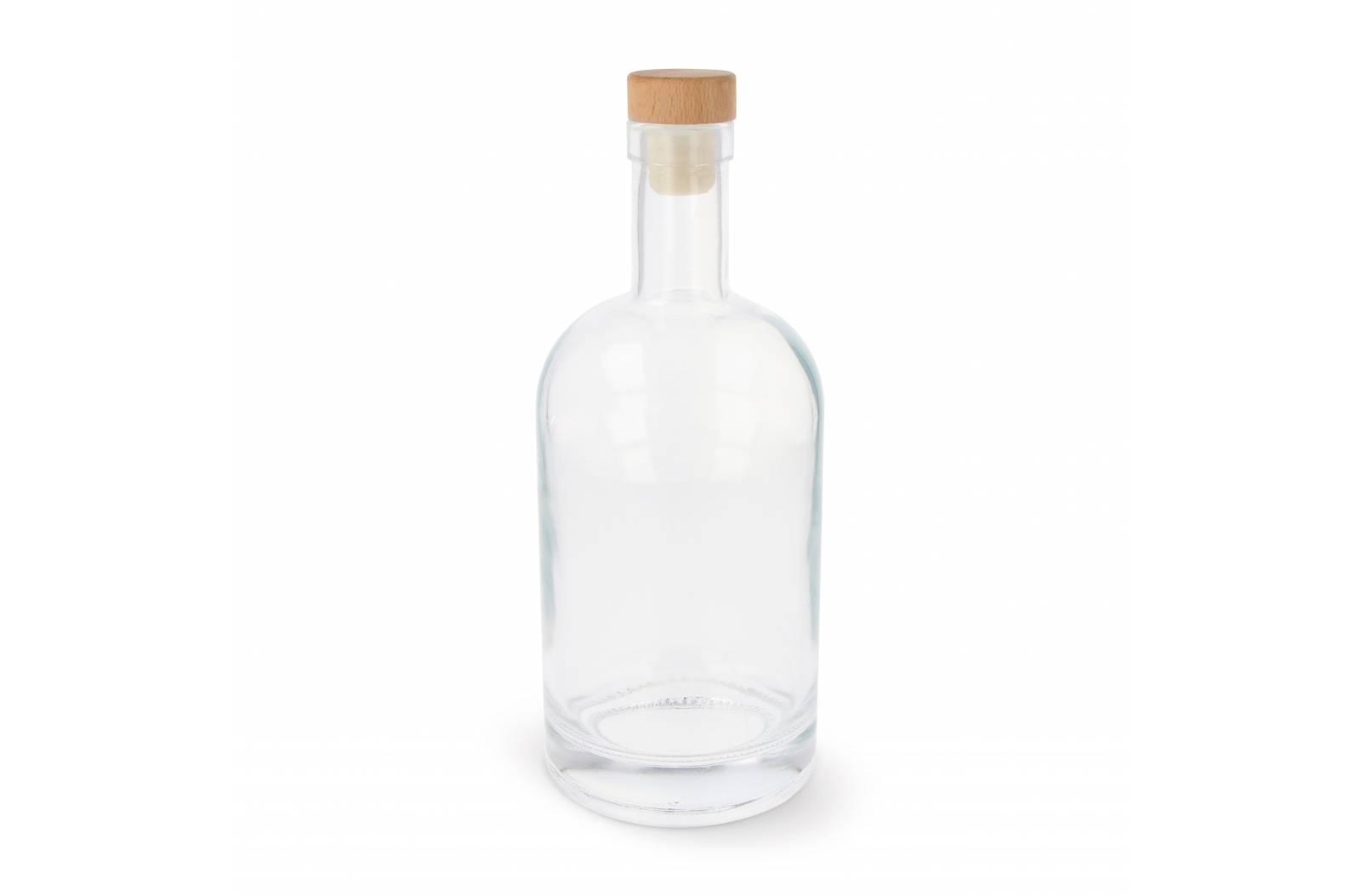 Bottiglia di vetro sostenibile 750ml - Trezzano Rosa
