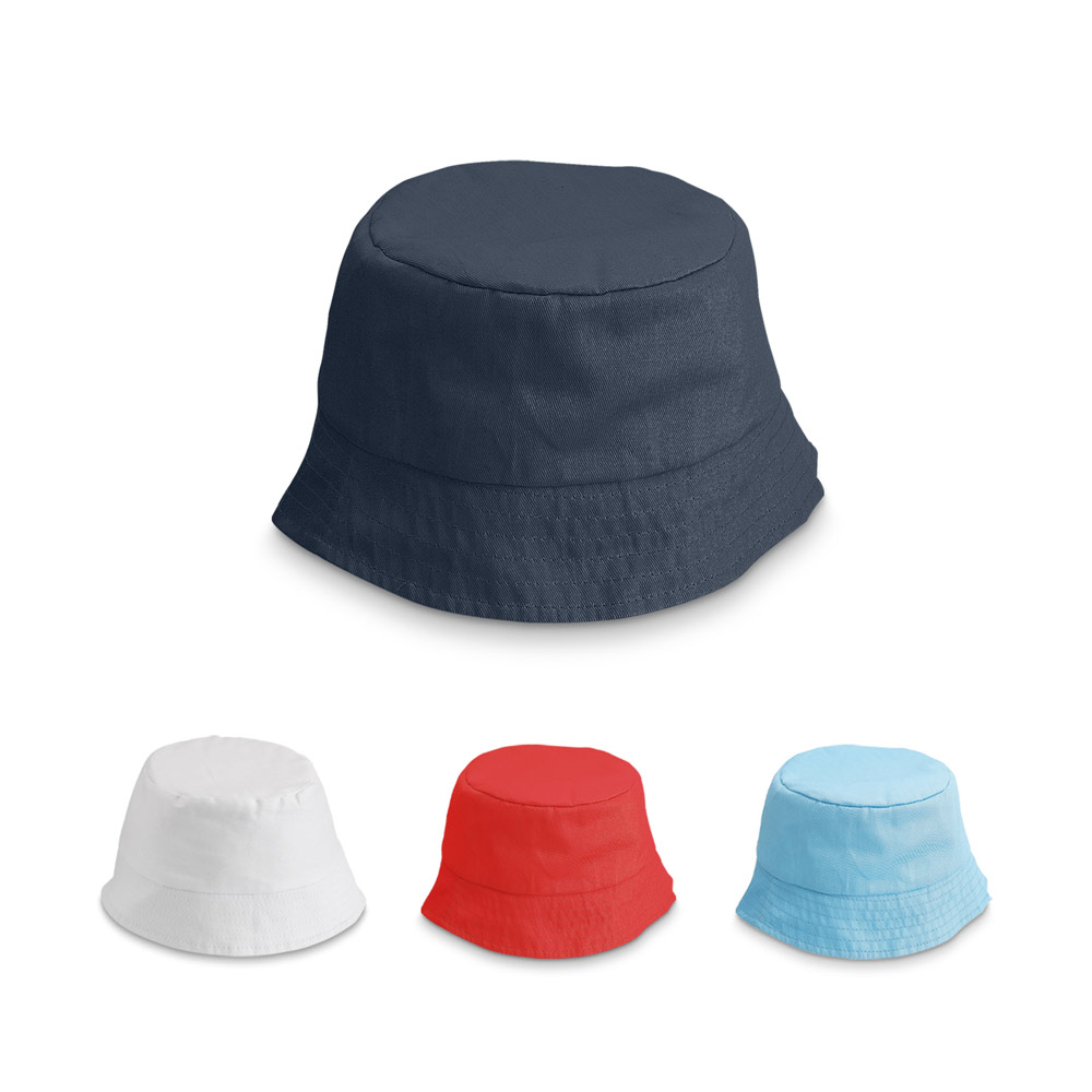Cappello a secchiello in poliestere per bambini - Montespertoli