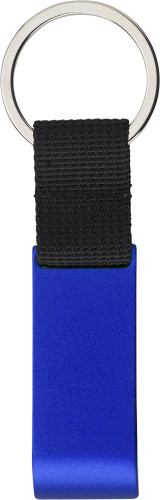 Portachiavi in metallo con apribottiglie e gettone per carrello - Montevarchi