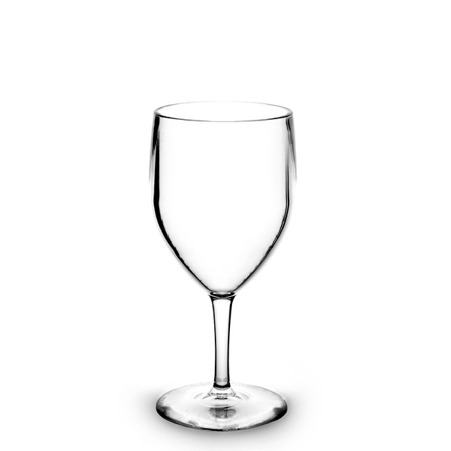 Bicchiere da vino personalizzato a piedi (27 cl) - Victoria