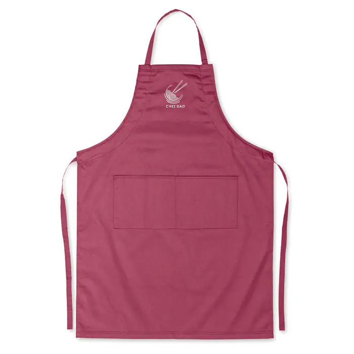Grembiule da cucina ricamato in poli-cotone 190 g/m² 98x69,5cm - Falcom