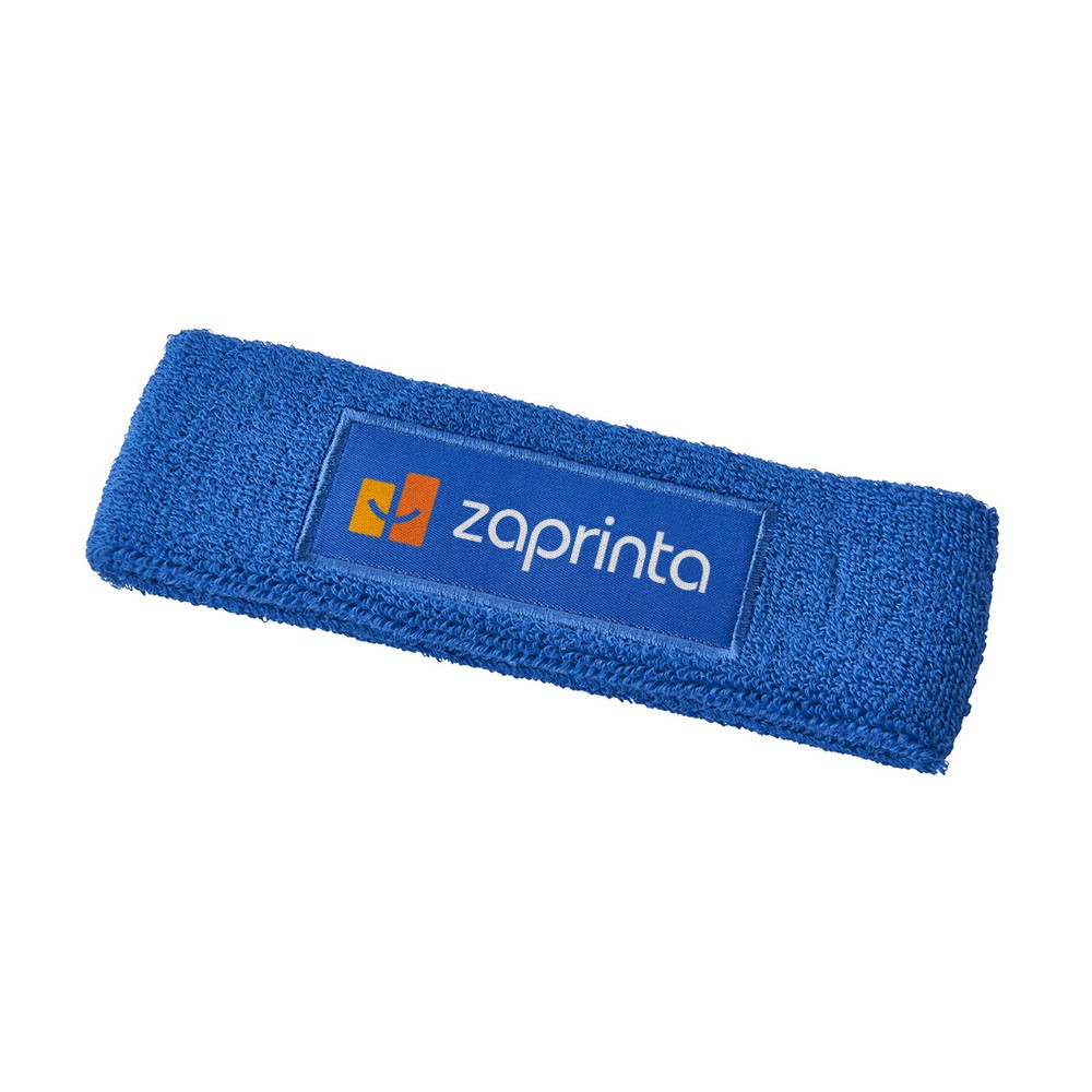 Fascia Elastica per Capelli in Cotone con Patch Decorativo - Pertica Bassa