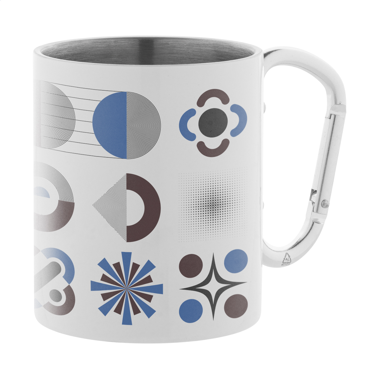 Mug Avventuriero Sostenibile - Cetona stampato con logo