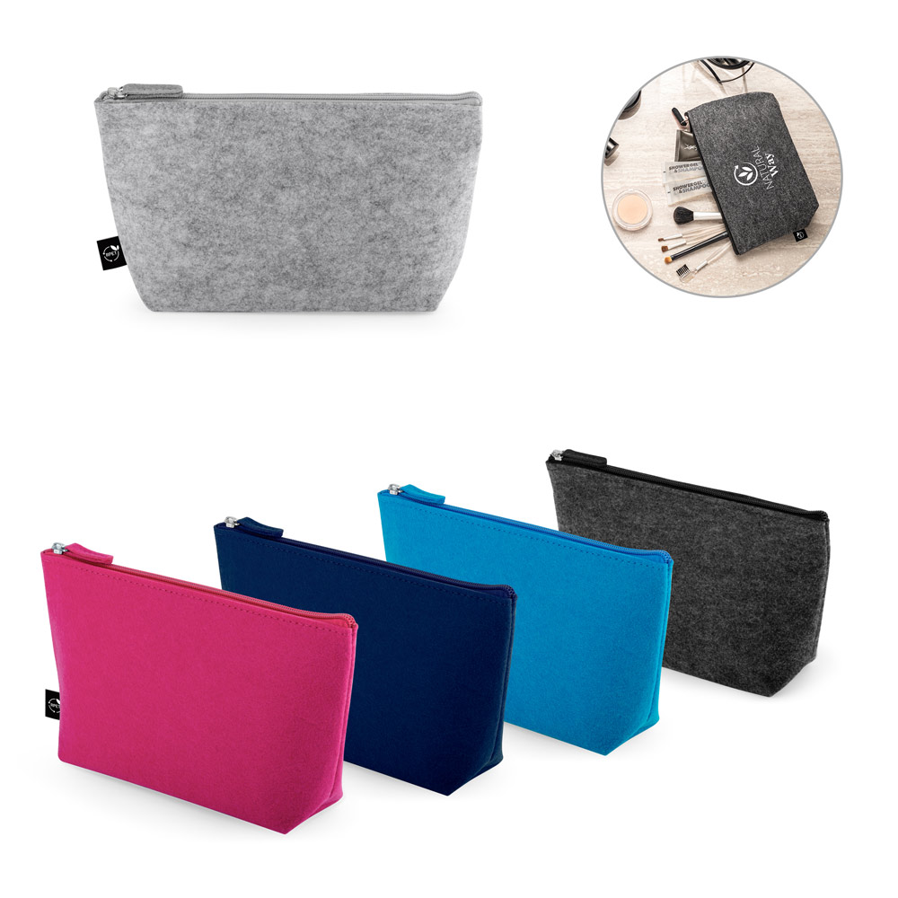 Borsa Versatile in Feltro Riciclato - Villa d’Almè stampato con logo