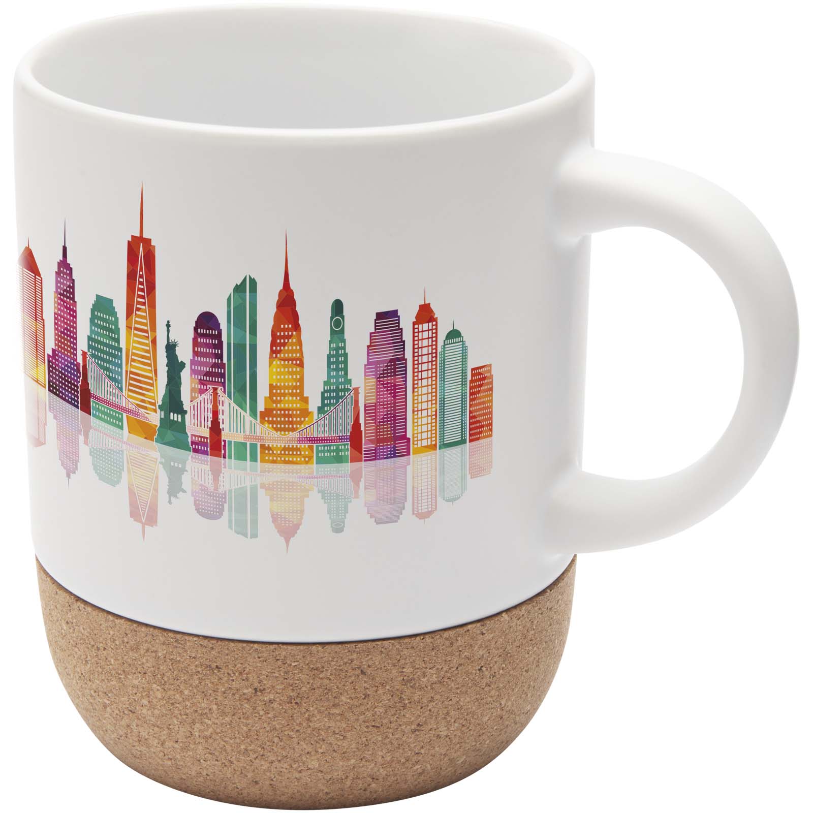 Tazza Sublimazione Ceralive con Dettagli in Sughero - Inverno e Monteleone bedrukken met logo