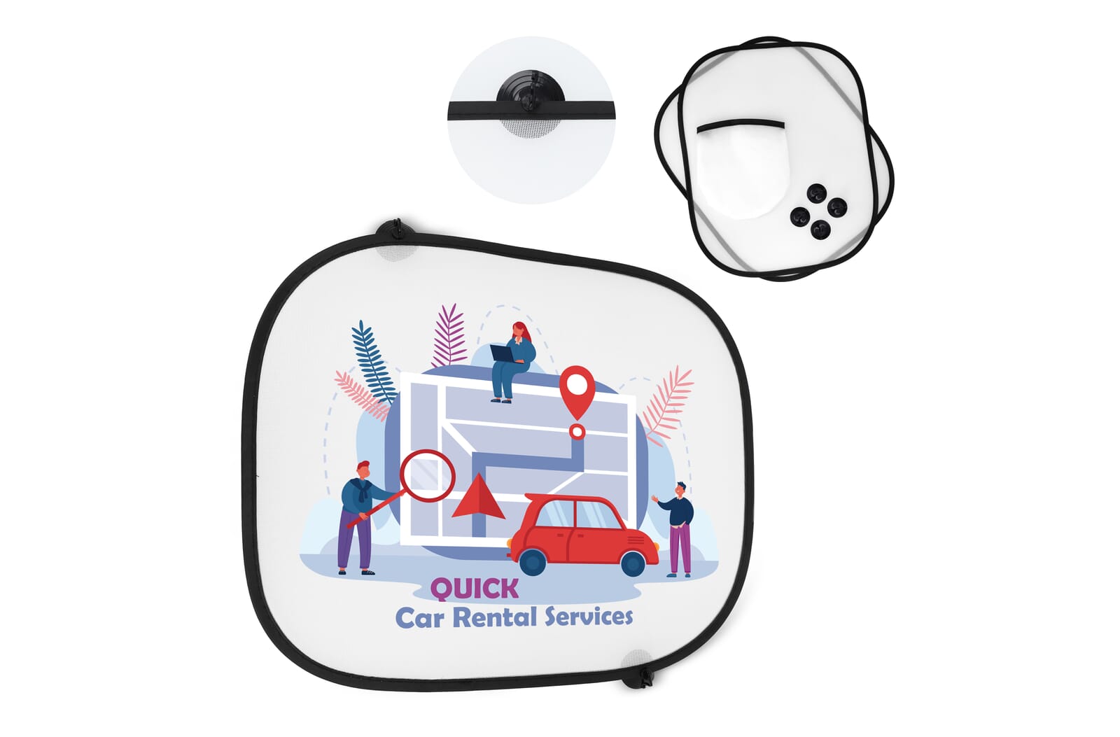 Tendalino Proteggi Auto - Calenzano stampato con logo