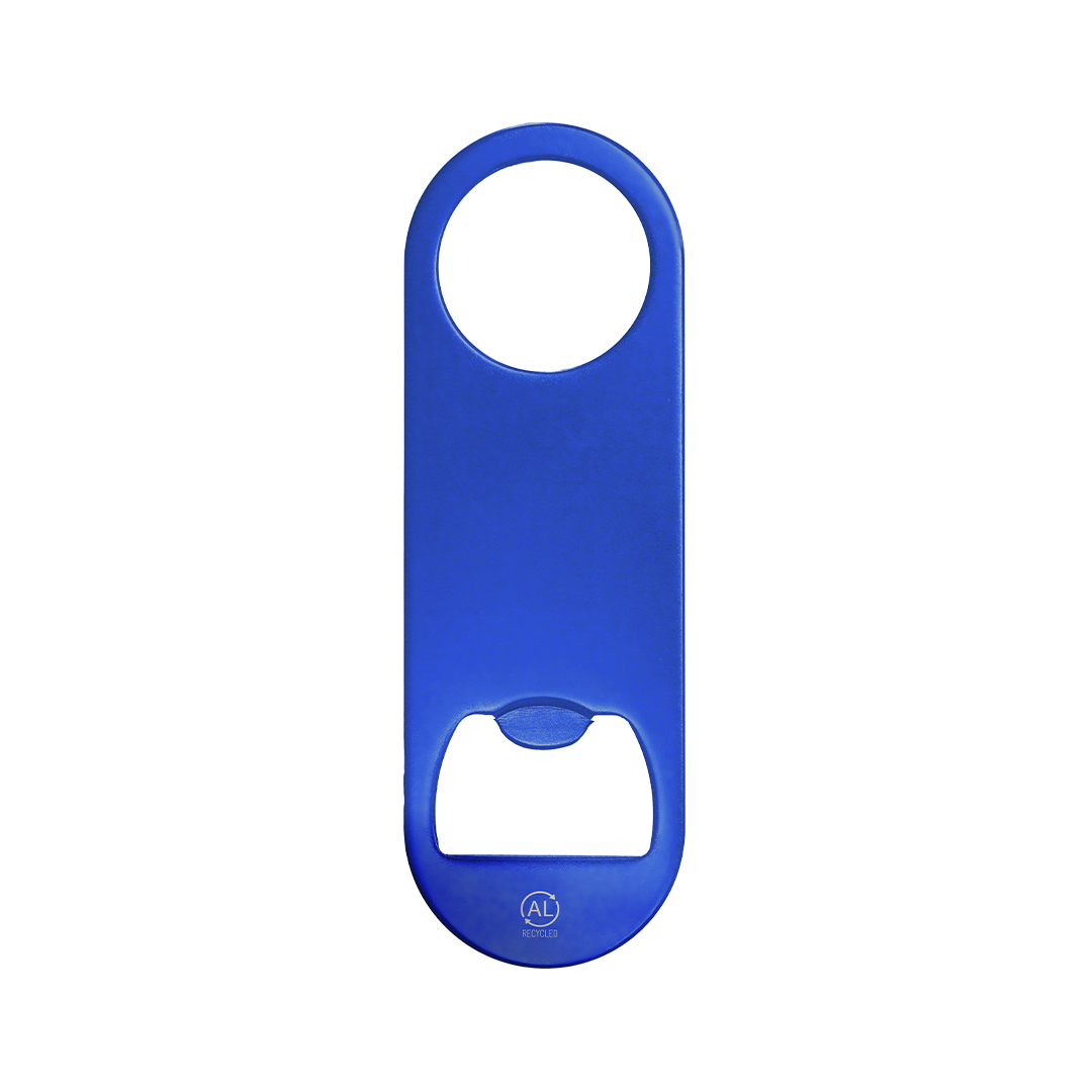 Apribottiglie Circolare Riciclato - Castel Goffredo stampato con logo