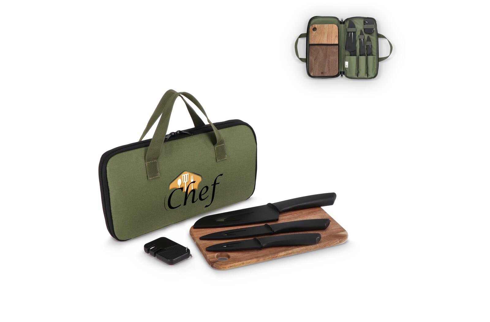 Set di coltelli da 6 pezzi InSideOut Chef on the Go