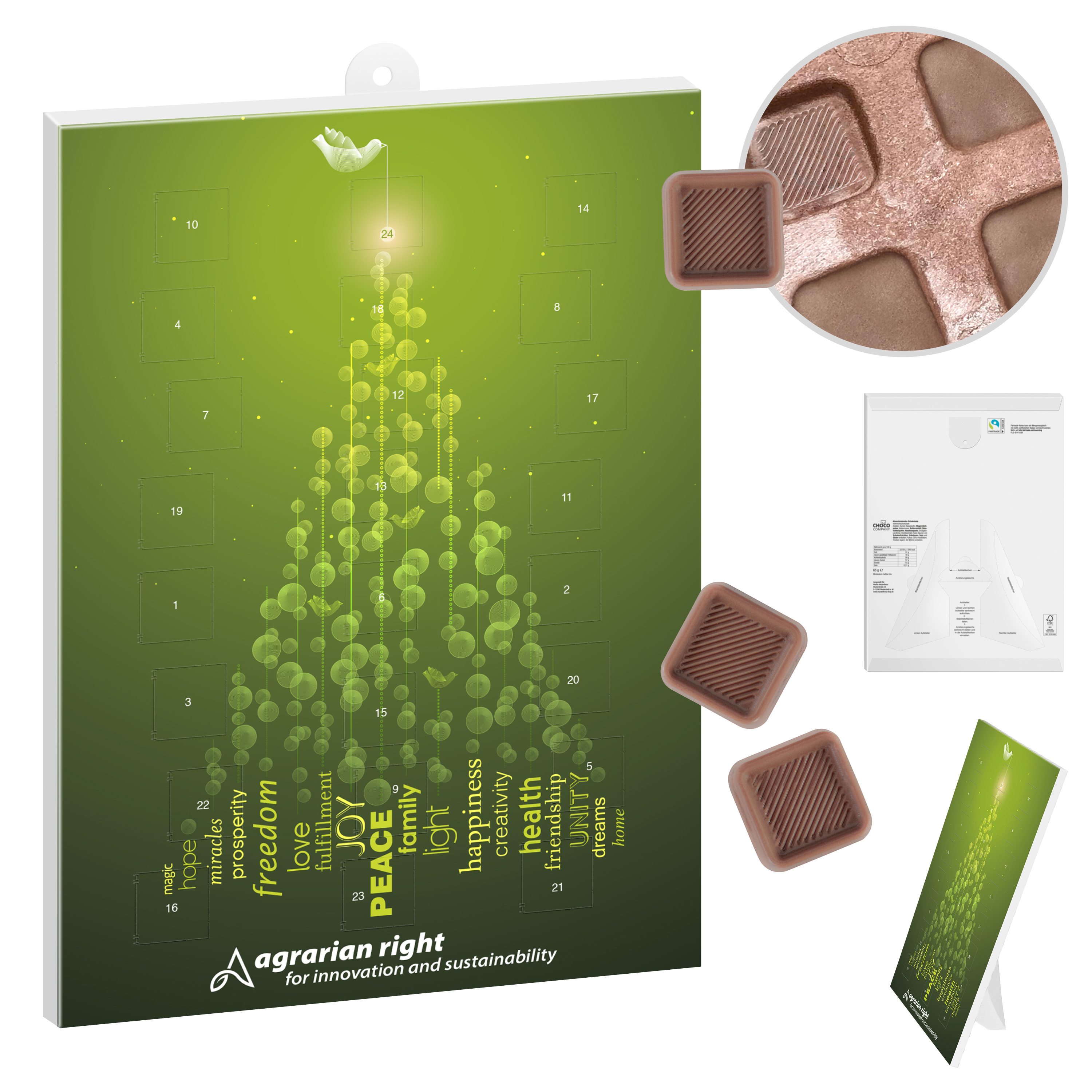 Calendario Avvento Cioccolato Sostenibile - Cassina de’ Pecchi
