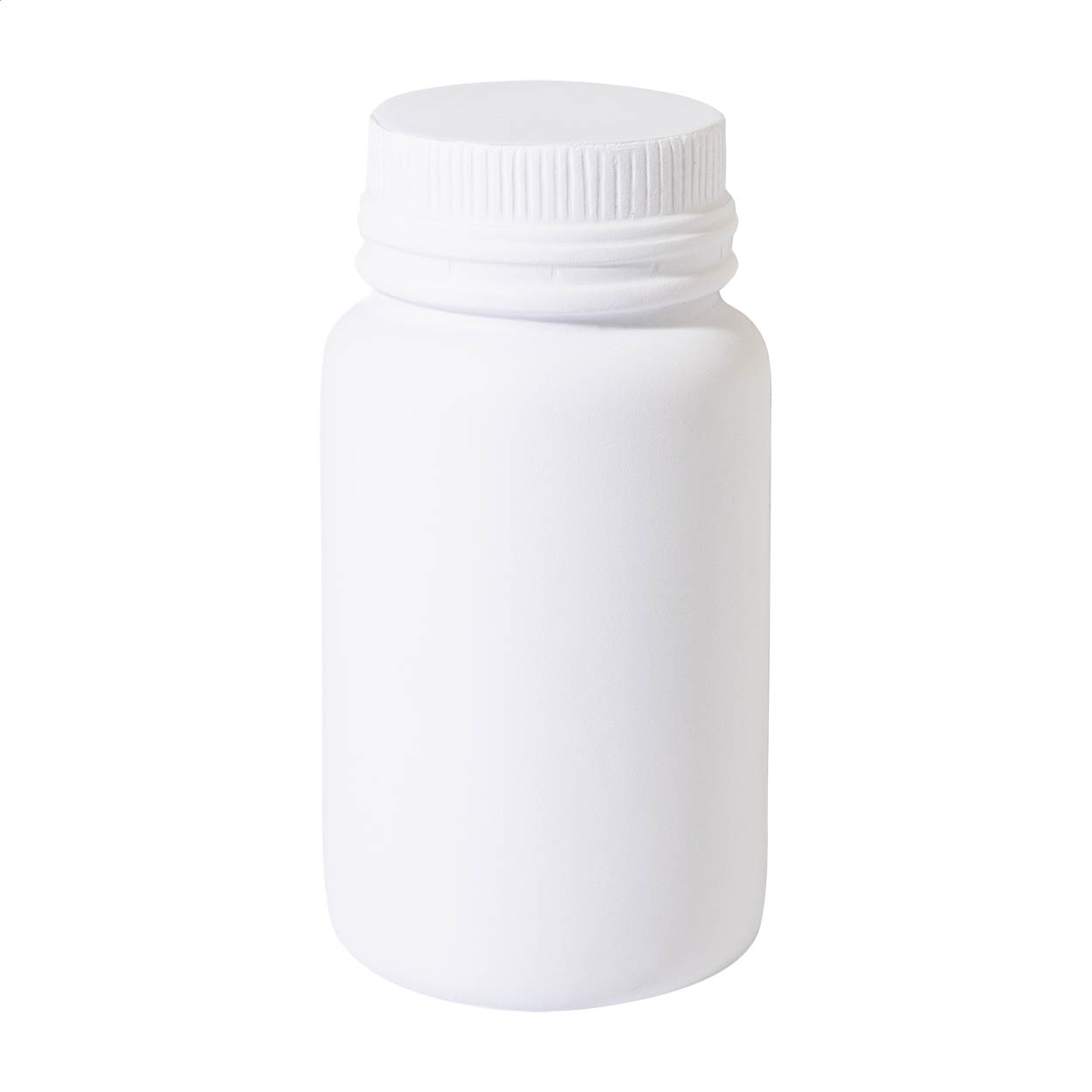 Antistress Prescrip a forma di flacone di medicinali in schiuma PU con il tuo logo stampato con logo